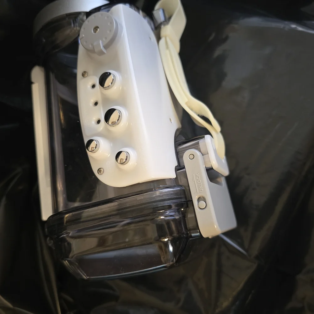 Sony White Sports Pack Camera Case New